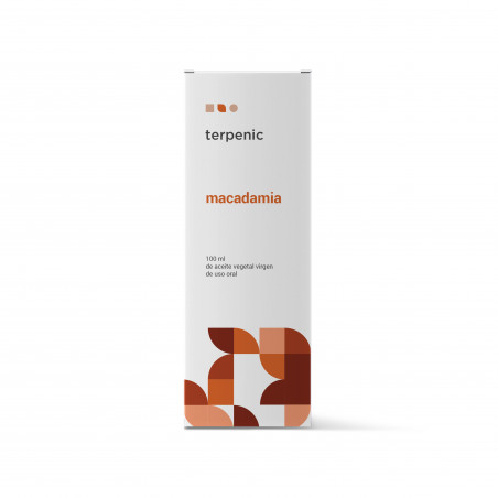 Comprar online MACADAMIA VIRGEN 1ª PRESION FRIO 100 ML ACEITE VEGETAL TERPENIC LABS - Coliseum