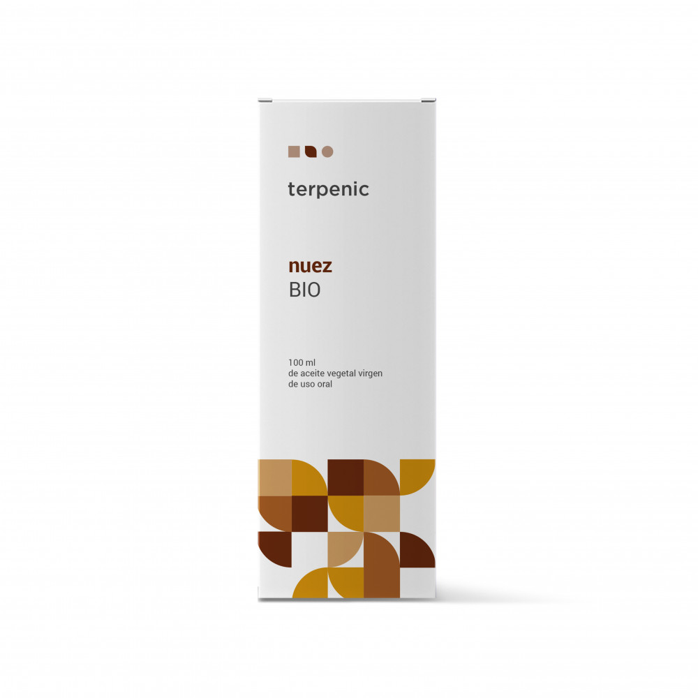 Comprar online NUEZ BIO VIRGEN 1ª PRESION FRIO 100 ML ACEITE VEGETAL TERPENIC LABS - Coliseum