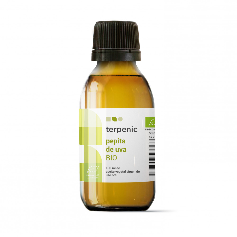 Comprar online PEPITA DE UVA BIO VIRGEN 1ª PRESION FRIO 100 ML ACEITE VEGETAL TERPENIC LABS - Coliseum