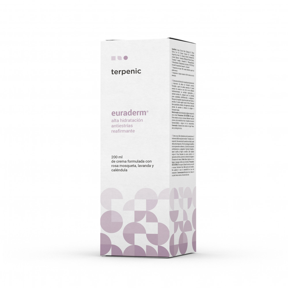 Comprar EURADERM CREMA CORPORAL 200 ML ANTIESTRÍAS Y REAFIRMANTE TERPENIC LABS online - Coliseum