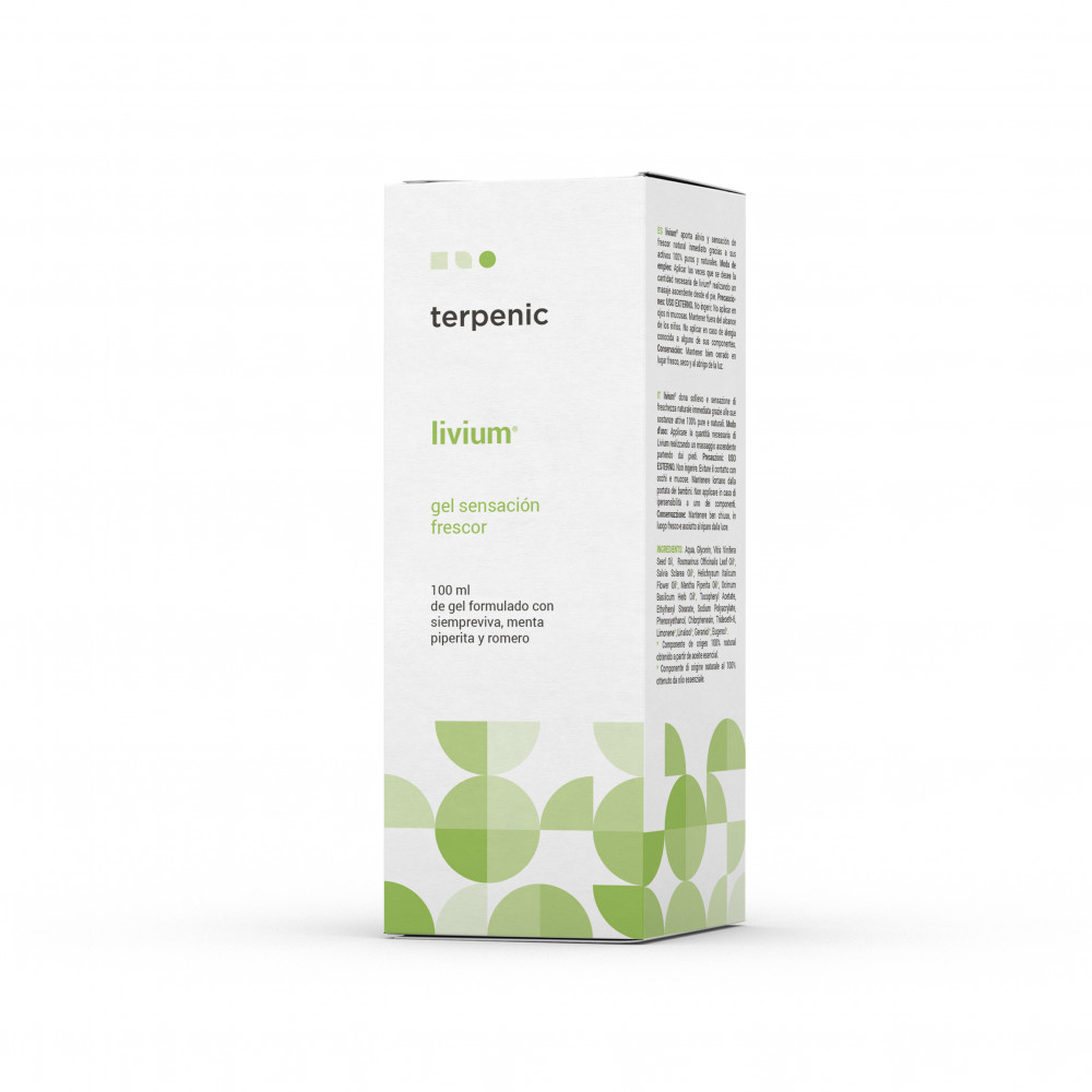 Comprar LIVIUM GEL PIERNAS CANSADAS 100 ML TERPENIC LABS online - Coliseum