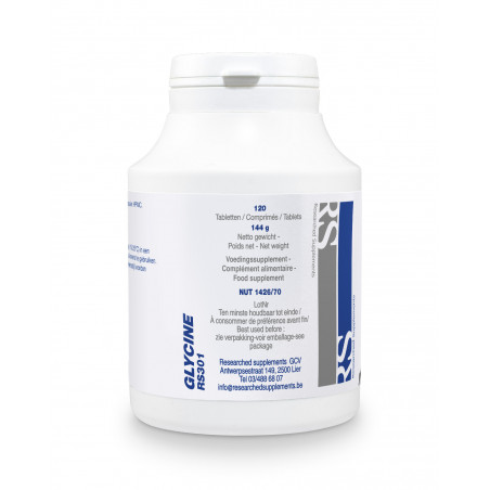 Comprar GLYCINE 120 TABS NUTRINED online - Farmacia Coliseum
