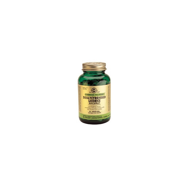 REGALIZ DESGLICIRRIZADO (LICORICE) ESTANDARIZADO 60 CAP SOLGAR