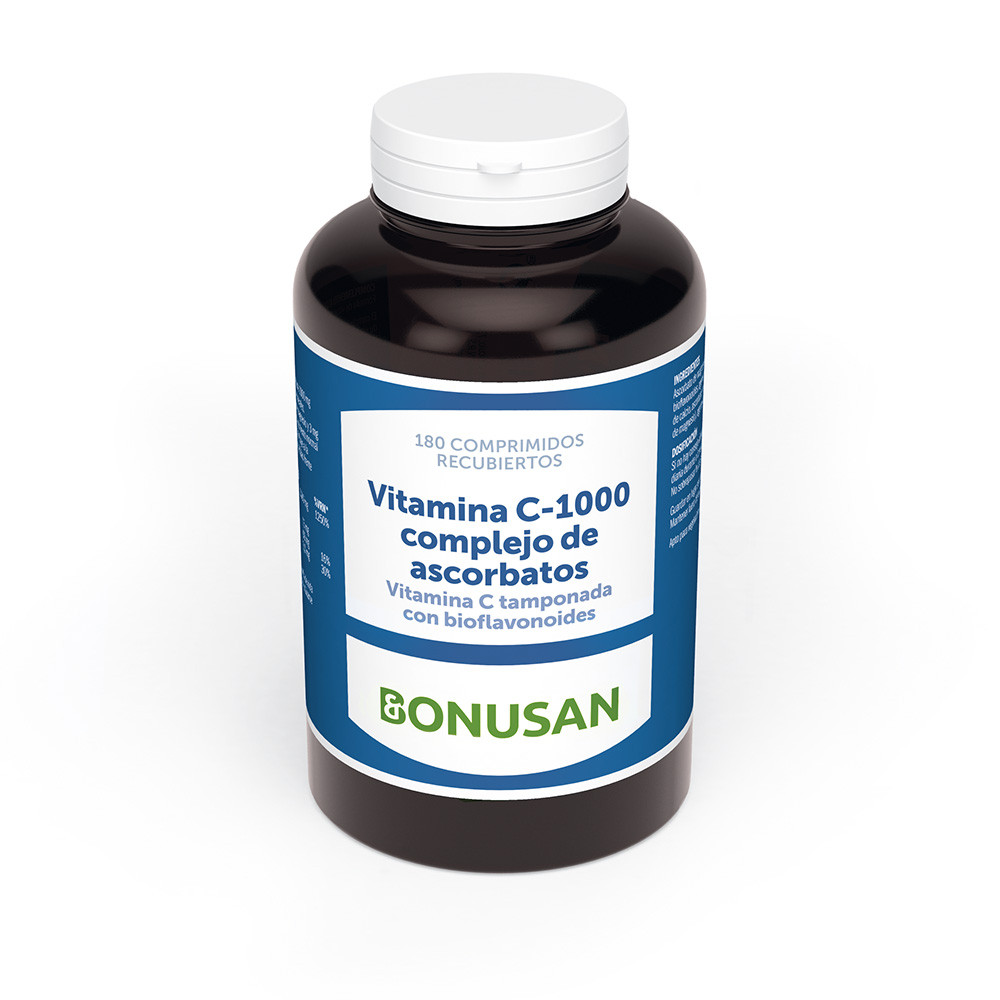 Comprar VITAMINA C 1000 MG COMPLEJO ASCORBATOS 180 COMP  BONUSAN