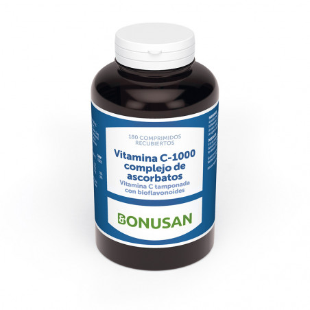 Comprar VITAMINA C 1000 MG COMPLEJO ASCORBATOS 180 COMP  BONUSAN