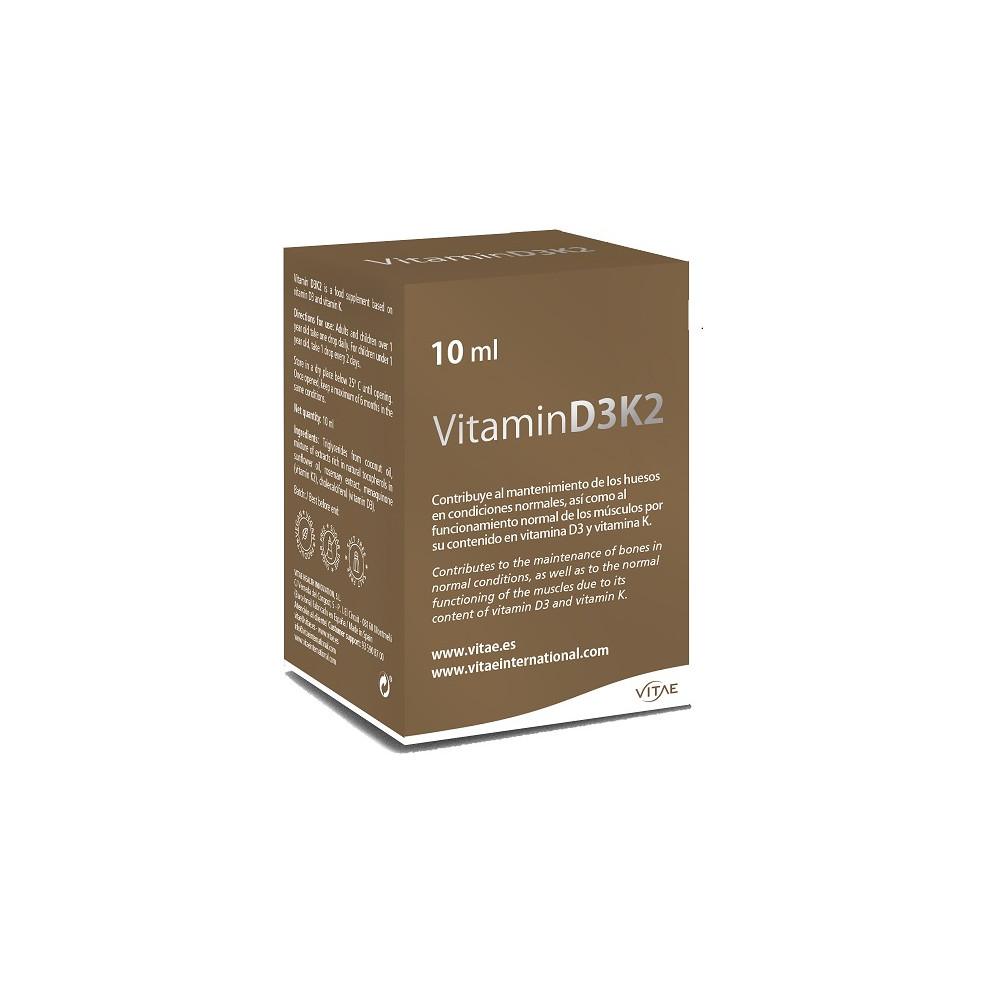 Comprar online VITAMIND3K2 VITAMINA D3 K2 10 ML VITAE - Farmacia Coliseum