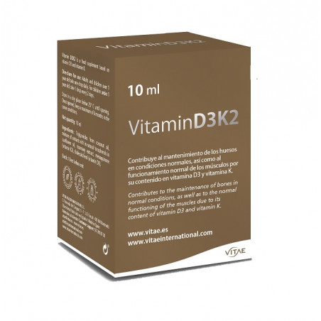 Comprar online VITAMIND3K2 VITAMINA D3 K2 10 ML VITAE - Farmacia Coliseum