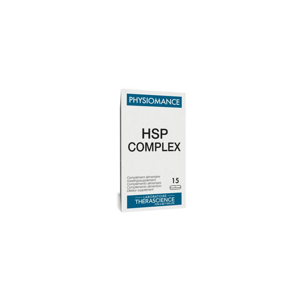 Comprar HSP COMPLEX 15 COMP PHYSIOMANCE THERASCIENCE online - Farmacia Coliseum