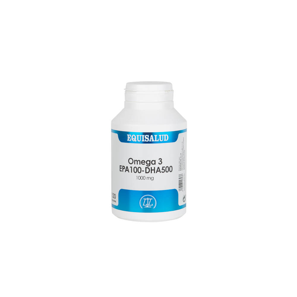 Comprar ACIDOS GRASOS OMEGA 3 EPA 100 DHA 500 1000 MG 120 PERLAS EQUISALUD online - Farmacia Coliseum