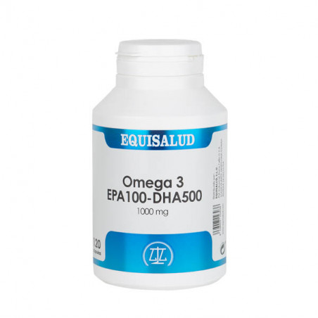 Comprar ACIDOS GRASOS OMEGA 3 EPA 100 DHA 500 1000 MG 120 PERLAS EQUISALUD online - Farmacia Coliseum