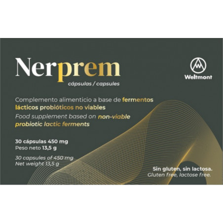 Comprar NERPREM 30 CAP WELTMONT online - Farmacia Coliseum