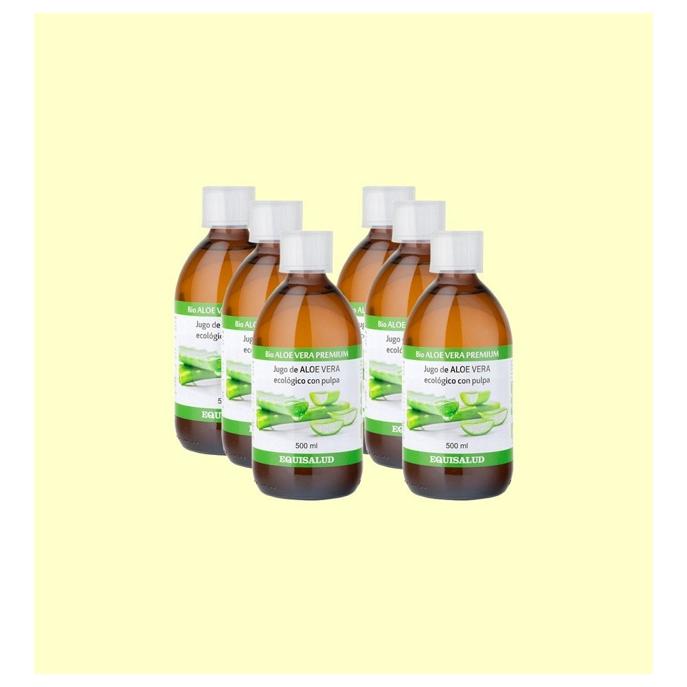 Comprar ALOE VERA PREMIUM BIO 6X50 ML EQUISALUD online - Farmacia Coliseum
