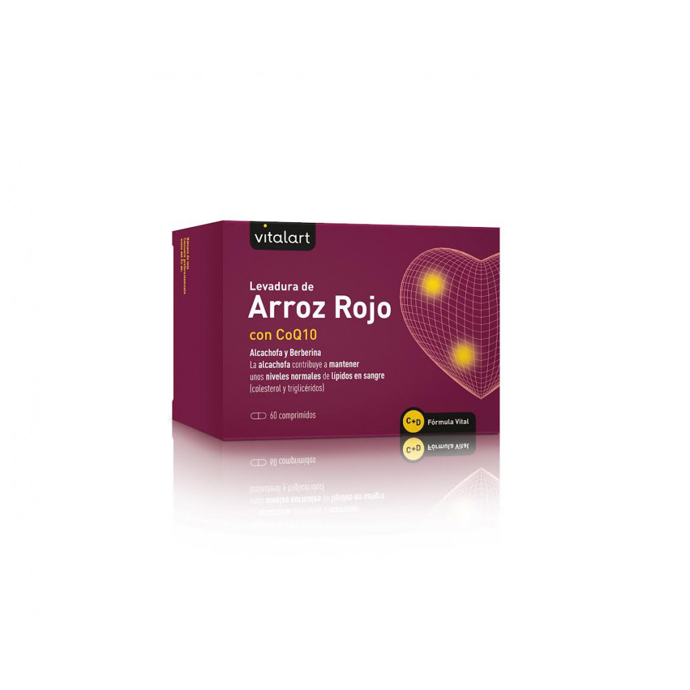 comprar LEVADURA ARROZ ROJO 200 MG COQ10 20 MG 60 COMP VITALART online