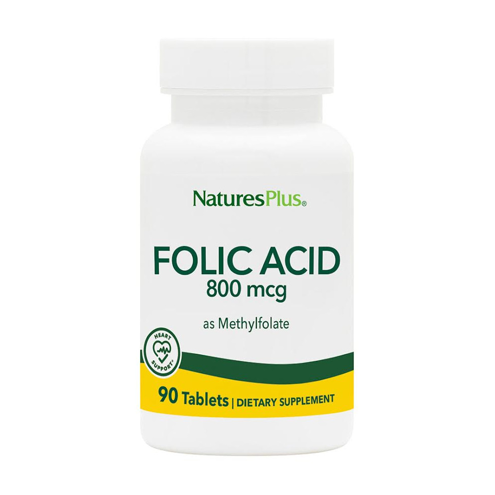 Comprar online FOLICO ACIDO 800 MCG 90 COMP NATURE'S PLUS - Coliseum