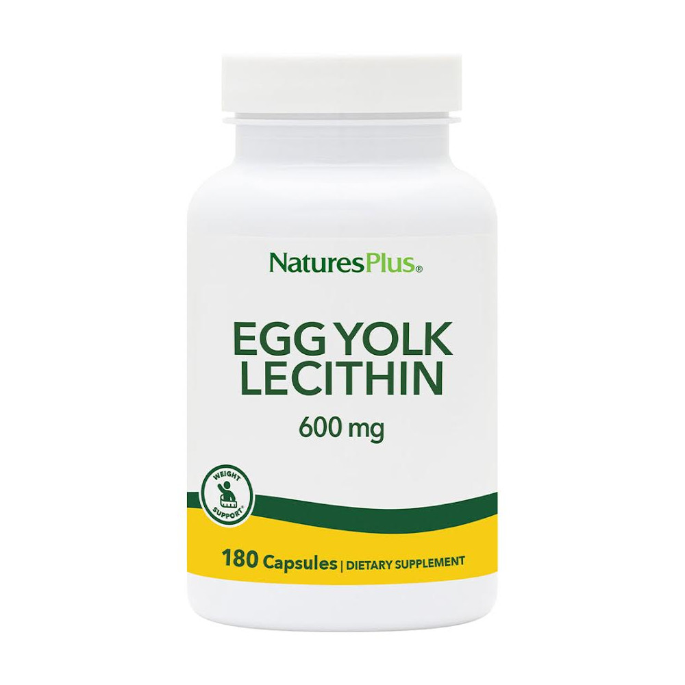 LECITINA DE HUEVO 600 MG 180 CAP NATURES PLUS Comprar farmacia coliseum