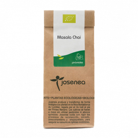 Comprar MASALA CHAI BIO 10 PIRAMIDES EQUISALUD online - Farmacia Coliseum
