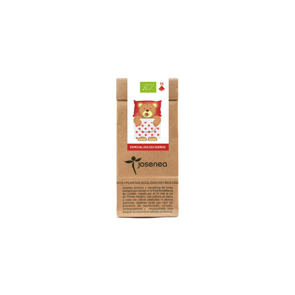 BIOTISANA ESPECIAL KIDS DULCES SUEÑOS 15 PIRAMIDES JOSENEA EQUISALUD