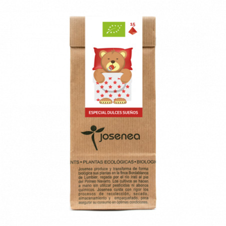BIOTISANA ESPECIAL KIDS DULCES SUEÑOS 15 PIRAMIDES JOSENEA EQUISALUD