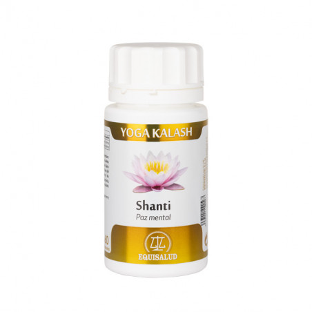 Comprar YOGA KALASH SHANTI PAZ MENTAL 60 CAP EQUISALUD online - Farmacia Coliseum