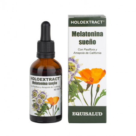 Comprar HOLOEXTRACT MELATONINA SUEÑO 50 ML EQUISALUD online - Farmacia Coliseum