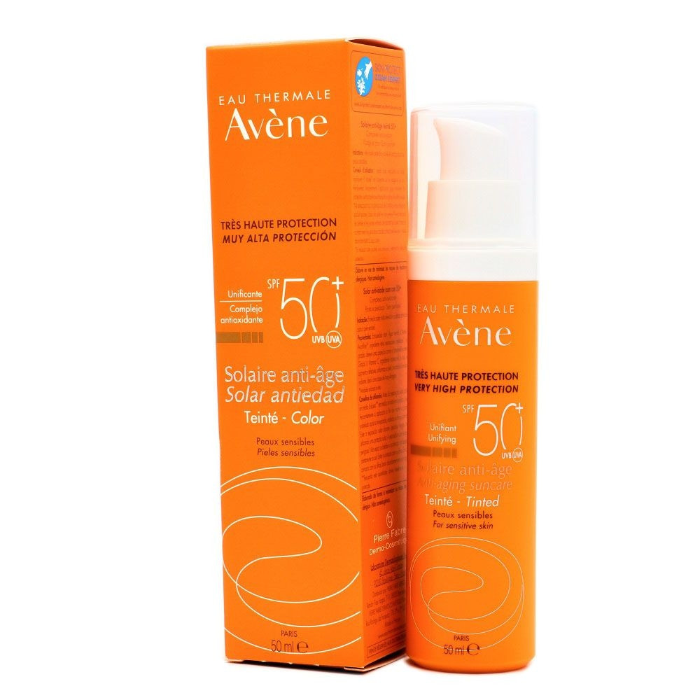 Comprar online AVENE SOLAR ANTIEDAD SPF 50+ COLOR  50 ML