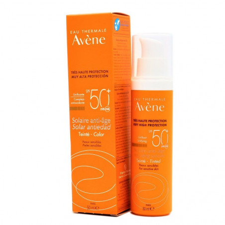 Comprar online AVENE SOLAR ANTIEDAD SPF 50+ COLOR  50 ML