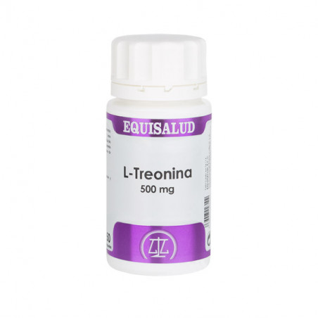 Comprar HOLOMEGA L TREONINA  50 MG 50 CAP EQUISALUD online - Farmacia Coliseum