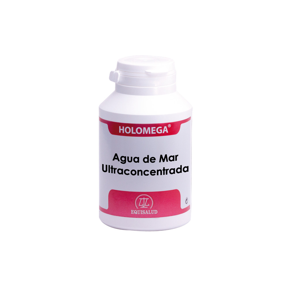 Comprar HOLOMEGA AGUA DE MAR ULTRAPURIFICADA 180 CAP EQUISALUD online - Farmacia Coliseum