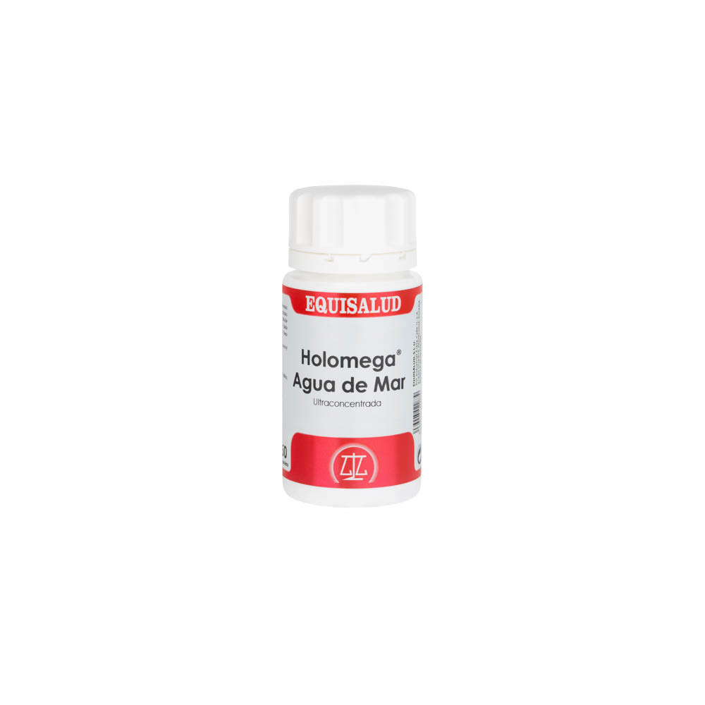 Comprar HOLOMEGA AGUA DE MAR ULTRAPURIFICADA 50 CAP EQUISALUD online - Farmacia Coliseum