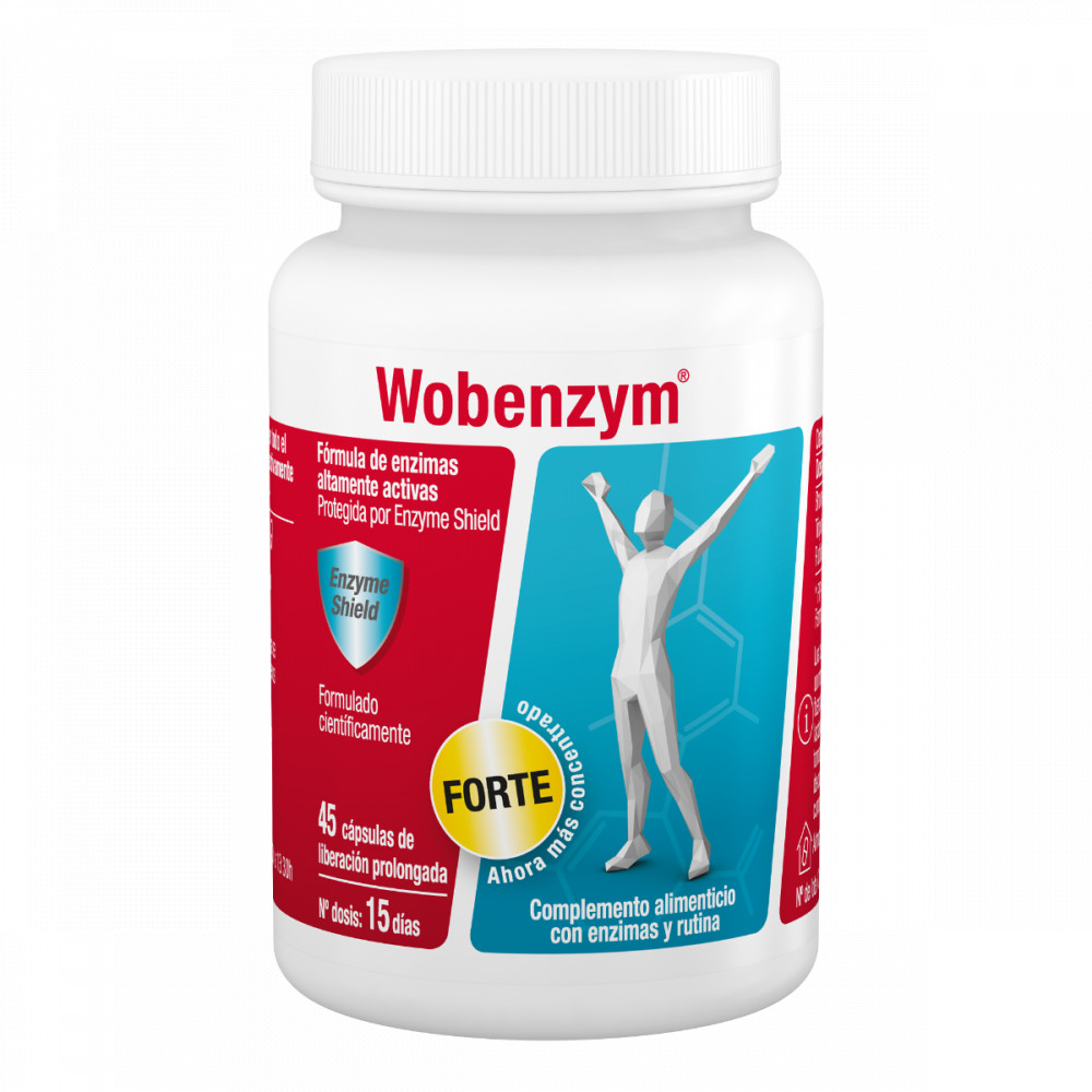 Comprar WOBENZYM CLASSIC 45 CAP online - Farmacia Coliseum