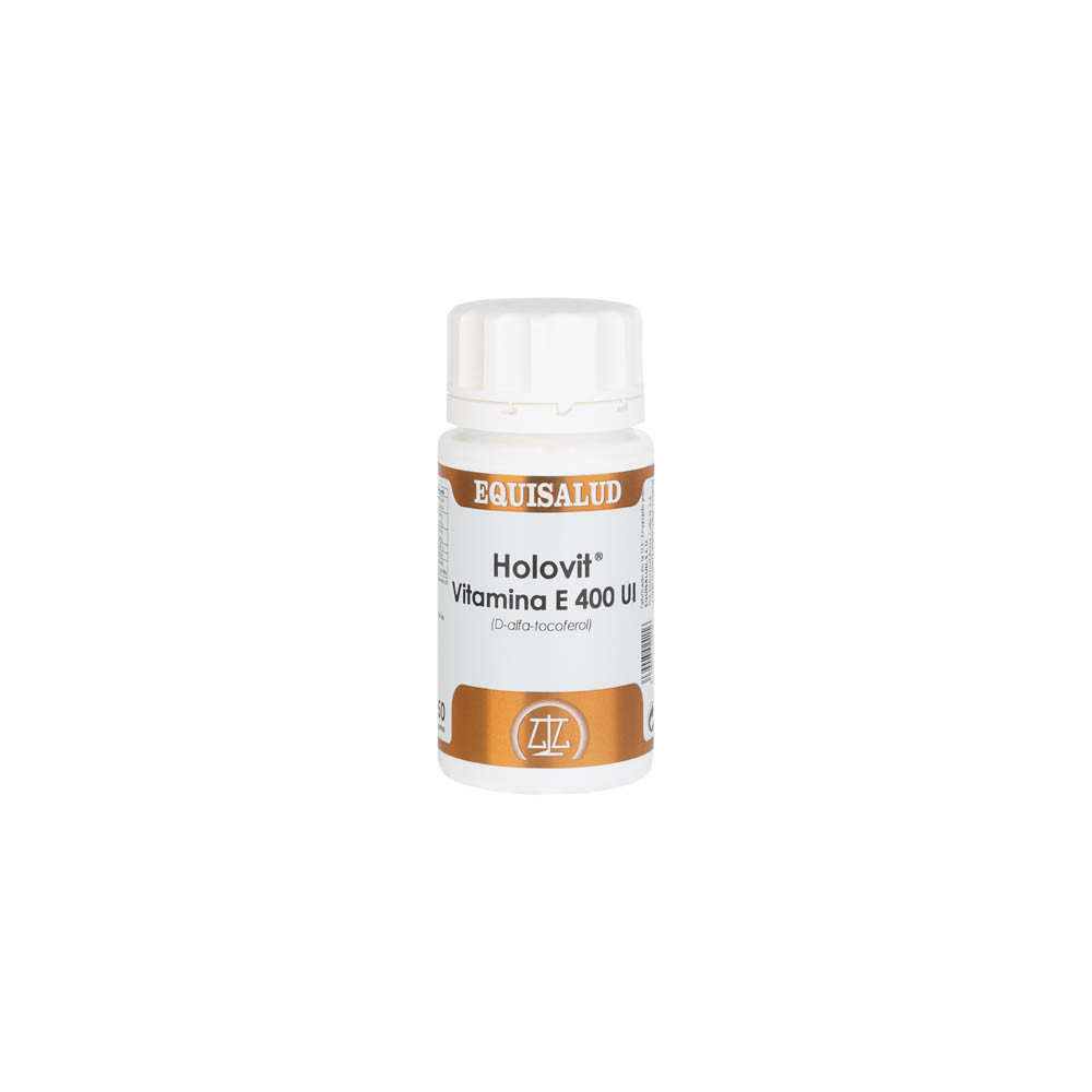 Comprar online HOLOVIT VITAMINA E 400 UI 50 CAP EQUISALUD - Farmacia Coliseum