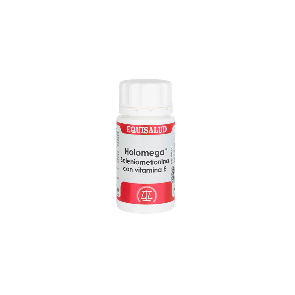 Comprar online HOLOMEGA SELENIOMETIONINA VITAMINA E 50 CAP EQUISALUD - Farmacia Coliseum