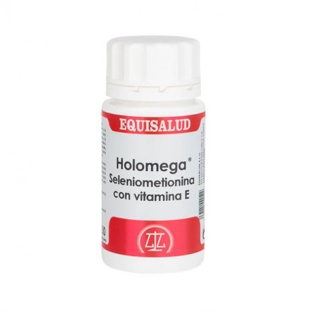 Comprar online HOLOMEGA SELENIOMETIONINA VITAMINA E 50 CAP EQUISALUD - Farmacia Coliseum