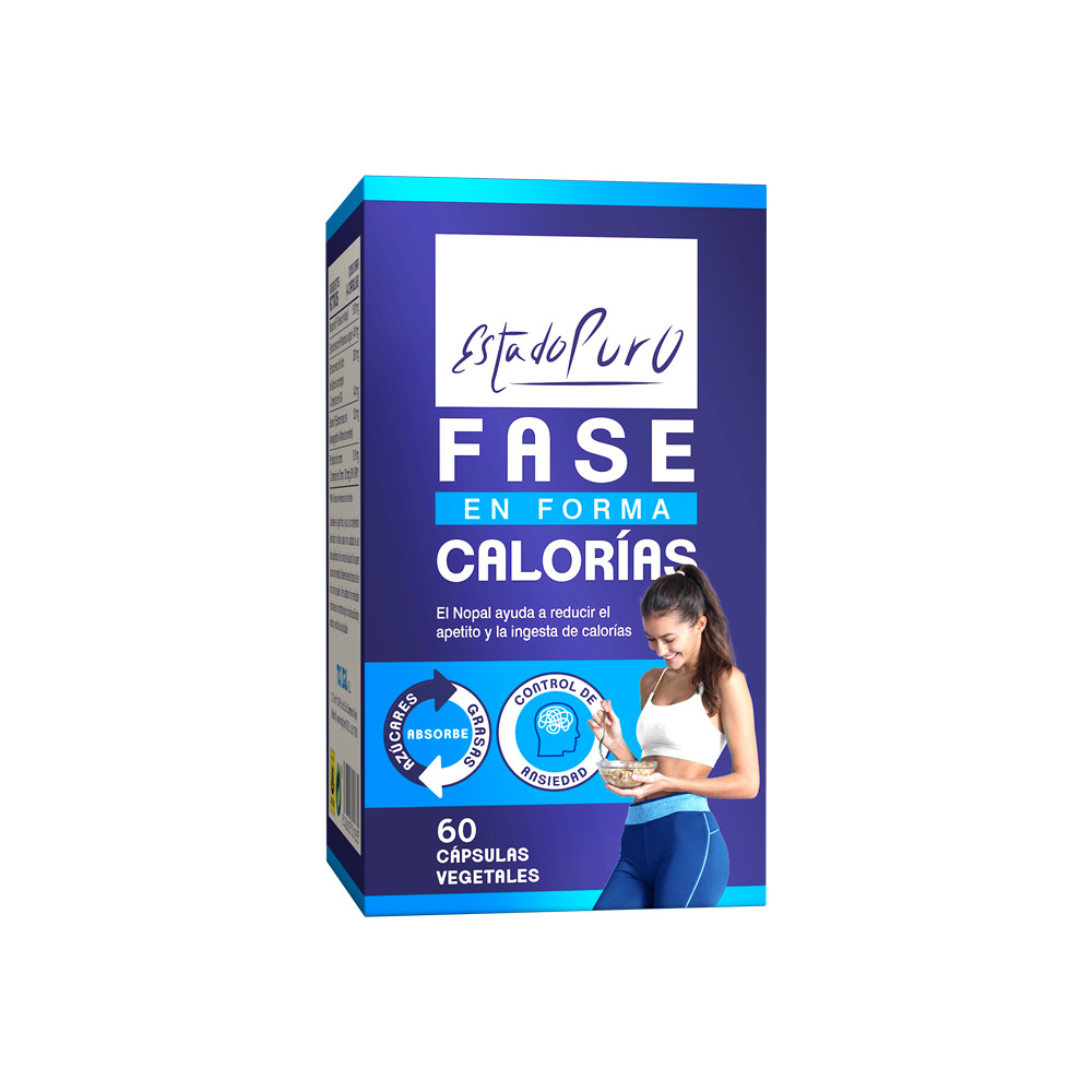 Comprar online FASE EN FORMA CALORIAS 60 CAP ESTADO PURO TONGIL