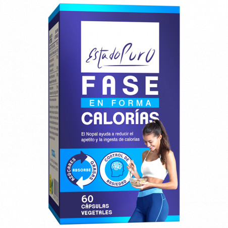 Comprar online FASE EN FORMA CALORIAS 60 CAP ESTADO PURO TONGIL