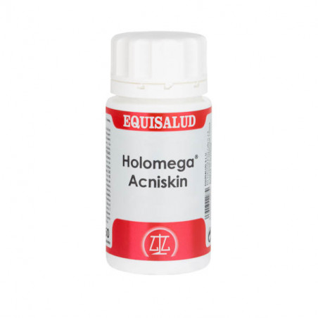 Comprar online HOLOMEGA ACNISKIN 50 CAP EQUISALUD - Farmacia Coliseum