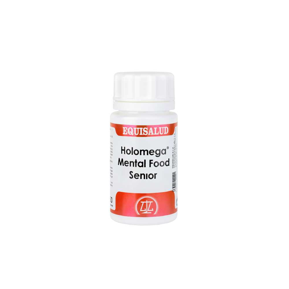 Comprar online HOLOMEGA MENTAL FOOD SENIOR 50 CAP EQUISALUD - Coliseum