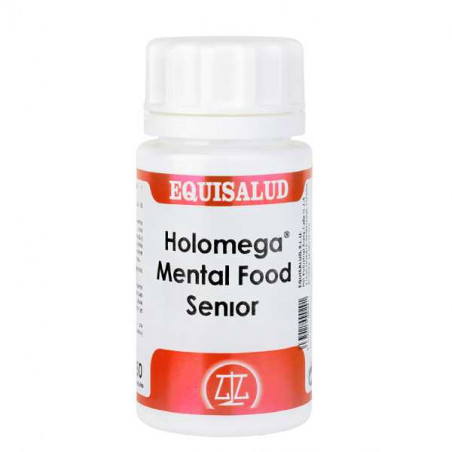 Comprar online HOLOMEGA MENTAL FOOD SENIOR 50 CAP EQUISALUD - Coliseum