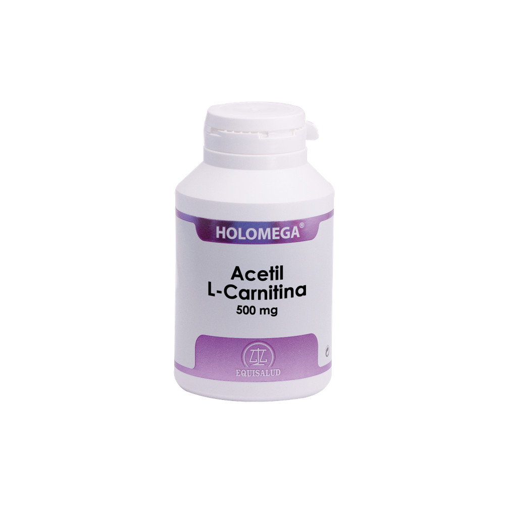 Comprar online HOLOMEGA  ACETIL L CARNITINA 180 CAP EQUISALUD - Farmacia Coliseum
