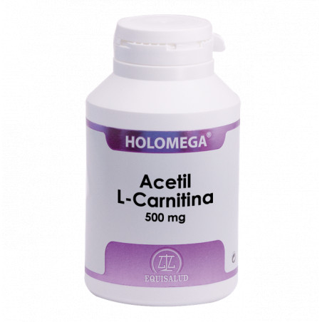 Comprar online HOLOMEGA  ACETIL L CARNITINA 180 CAP EQUISALUD - Farmacia Coliseum