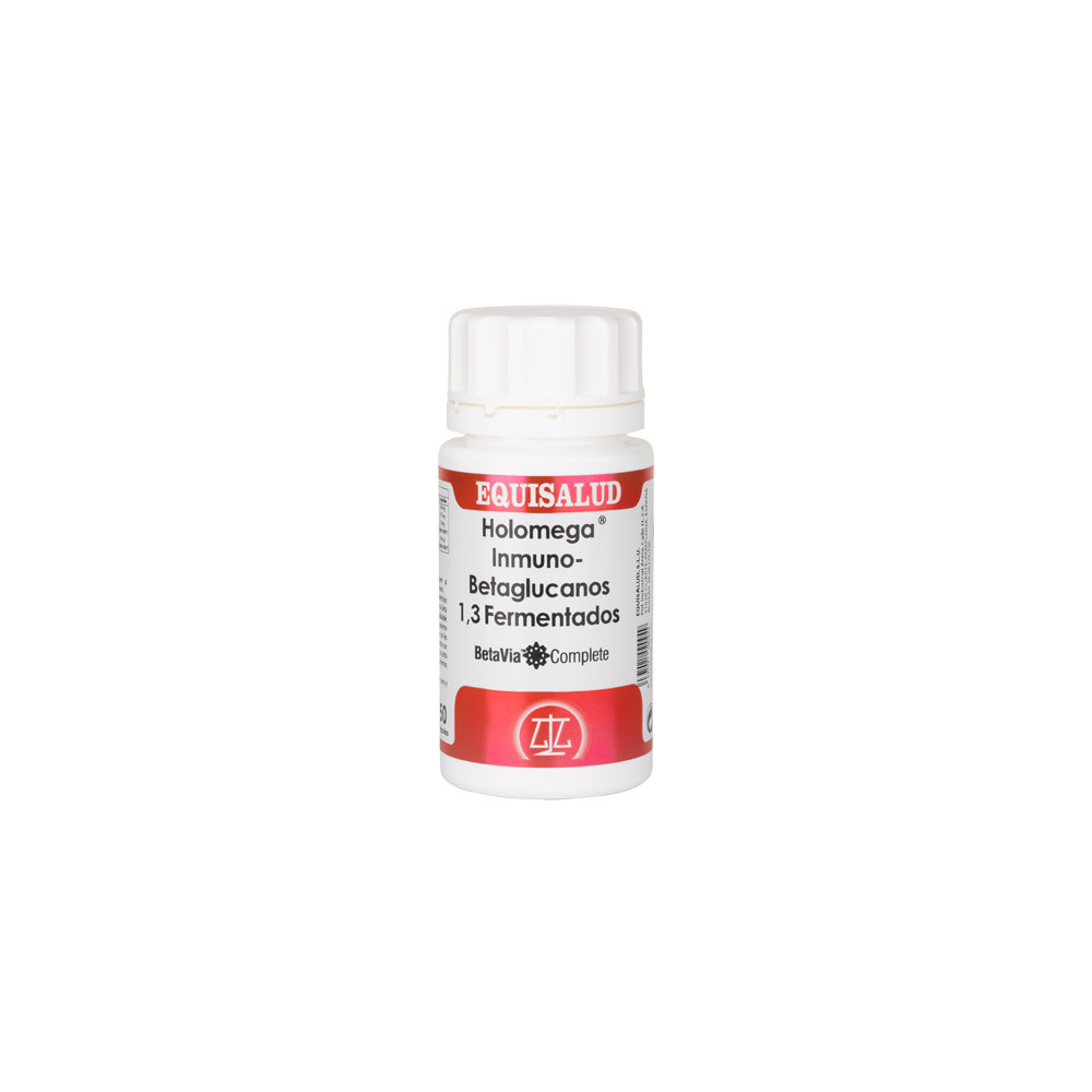 Comprar HOLOMEGA INMUNO BETAGLUCANOS FERMENTADOS 50 CAP EQUISALUD