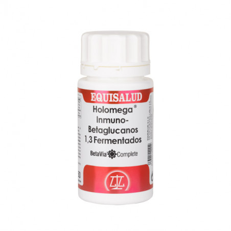 Comprar HOLOMEGA INMUNO BETAGLUCANOS FERMENTADOS 50 CAP EQUISALUD