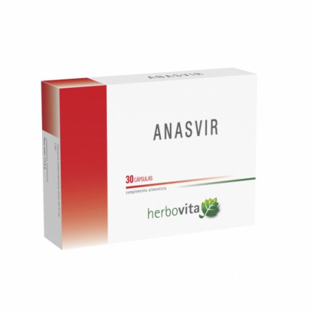 Comprar online ANASVIR 30 CAPSULAS HERBOVITA - Farmacia Coliseum