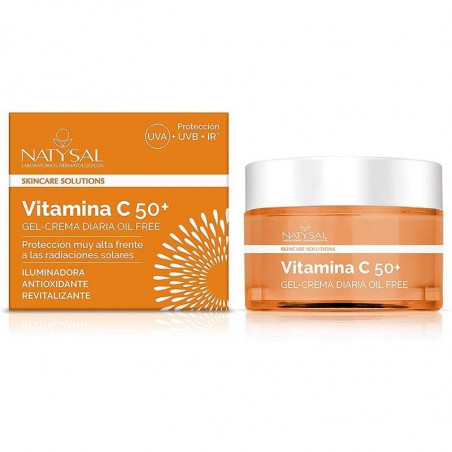 Comprar VITAMINA C CREMA GEL SPF50+  50 ML NATYSAL online - Coliseum