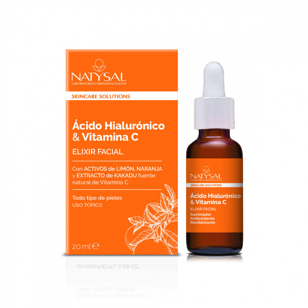 Comprar online ELIXIR FACIAL ACIDO HIALURONICO& VITAMINA C 20 ML NATYSAL - Farmacia Coliseum
