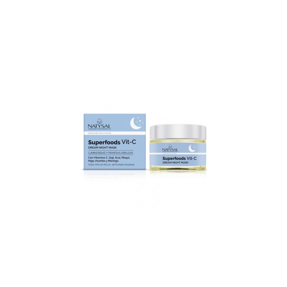 Comprar SUPERFOODS VIT C DREAMS NIGHT MASK 50 ML NATYSAL online - Farmacia Coliseum