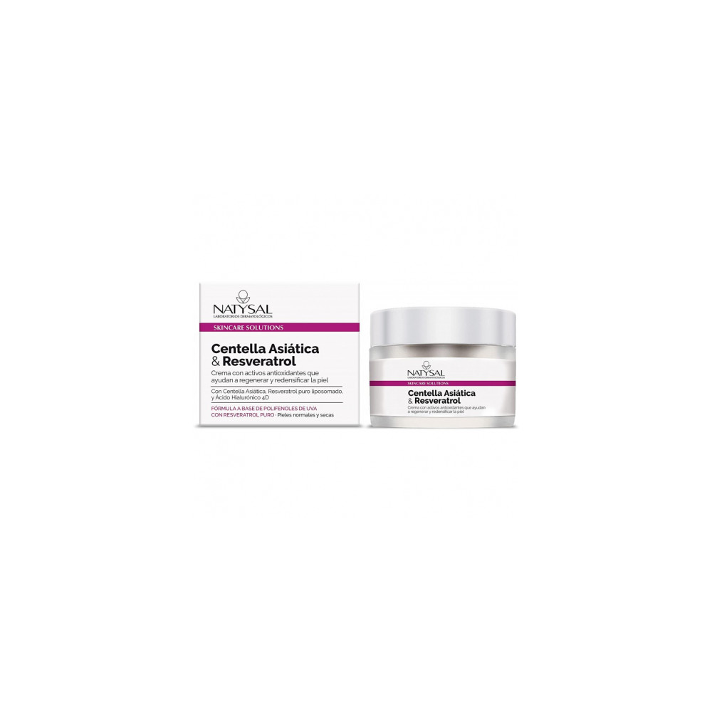 Comprar online CENTELLA ASIATICA Y RESVERATROL CREMA 50 ML NATYSAL - Farmacia Coliseum