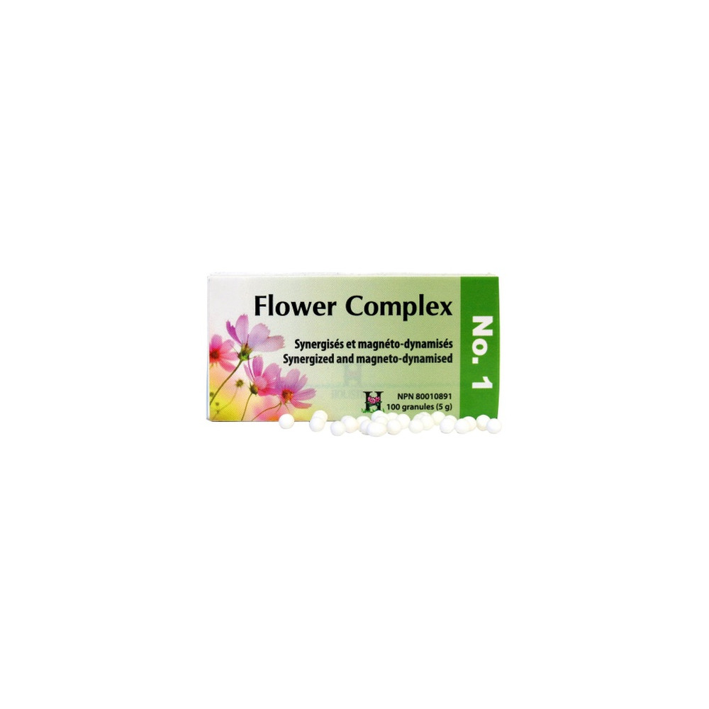 Comprar FLOWER COMPLEX 1 CHOQUES 100 GRANULOS HOLISTICA - Coliseum