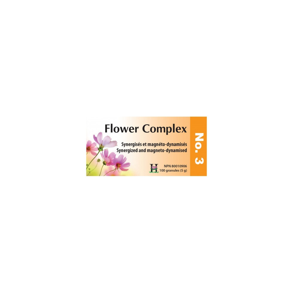 Comprar FLOWER COMPLEX 3 HIPERSENSIBILIDAD 100 GRANULOS HOLISTICA