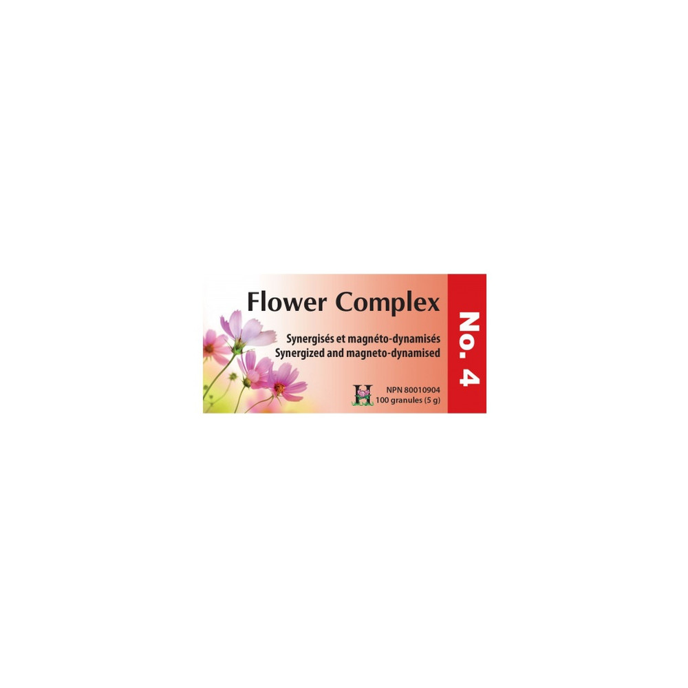 Comprar FLOWER COMPLEX 4 DESMOTIVACION 100 GRANULOS HOLISTICA